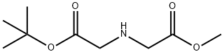2-{[2-(叔丁氧基)-2-氧乙基]氨基}乙酸甲酯,133297-44-6,结构式