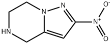 2-NITRO-4,5,6,7-TETRAHYDROPYRAZOLO[1,5-A]PYRAZINE Structure