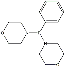 dimorpholin-4-yl-phenyl-phosphane Struktur