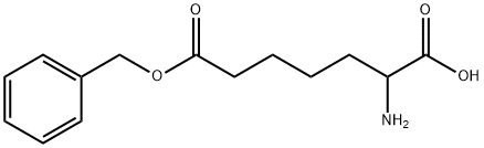 RS-2-Aminopimelic acid 7-(phenylmethyl) ester 化学構造式