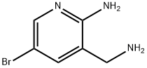 3-(氨甲基)-5-溴-2-吡啶胺, 1335057-71-0, 结构式