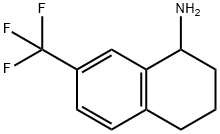 7-(TRIFLUOROMETHYL)-1,2,3,4-TETRAHYDRONAPHTHALEN-1-AMINE Structure