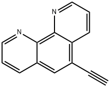 5-炔基-1,10-菲咯啉, 133810-39-6, 结构式