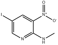 (5-Iodo-3-nitro-pyridin-2-yl)-methyl-amine,1338652-31-5,结构式