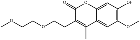 1338937-12-4 2H-1-苯并吡喃-2-酮,7-羟基-6-甲氧基-3- [2-(2-甲氧基乙氧基)乙基] -4-甲基
