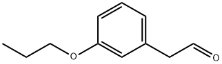 2-(3-丙氧基苯基)乙醛,1342753-02-9,结构式