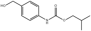 isobutyl (4-(hydroxymethyl)phenyl)carbamate Structure