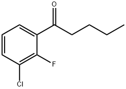 1343048-33-8 1-(3-氯-2-氟苯基)戊-1-酮