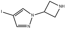 1-(azetidin-3-yl)-4-iodo-1H-pyrazole Structure