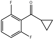 2,6-DIFLUOROPHENYL CYCLOPROPYL KETONE Structure