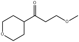 3-methoxy-1-(tetrahydro-2H-pyran-4-yl)propan-1-one Structure