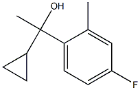 1-cyclopropyl-1-(4-fluoro-2-methylphenyl)ethanol price.