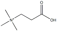 Ethanaminium, 2-carboxy-N,N,N-trimethyl- Structure