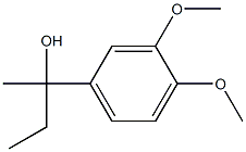 2-(3,4-dimethoxyphenyl)butan-2-ol Structure