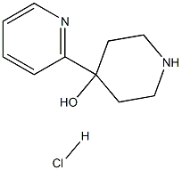 4-(ピリジン-2-イル)ピペリジン-4-オール塩酸塩 化学構造式