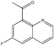 1-(6-Fluoroquinolin-8-yl)ethanone Structure