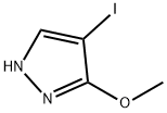 4-碘-3-甲氧基-1H-吡唑, 1350325-05-1, 结构式