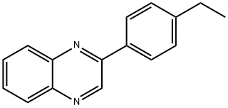 Quinoxaline, 2-(4-ethylphenyl)-,1350516-03-8,结构式
