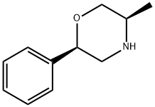 (2R,5R)-5-methyl-2-phenylmorpholine 结构式