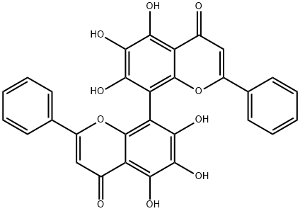8,8'-Bibaicalein 化学構造式