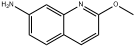 2-甲氧基喹啉-7-胺 结构式