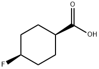 CIS-4-FLUOROCYCLOHEXANECARBOXYLIC ACID, 1354379-54-6, 结构式
