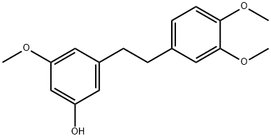 3'-hydroxy-3,4,5'-trimethoxybibenzyl,135545-84-5,结构式