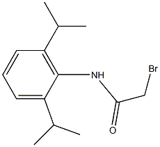 Acetamide, N-[2,6-bis(1-methylethyl)phenyl]-2-bromo- Structure