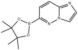 6-(4,4,5,5-TETRAMETHYL-1,3,2-DIOXABOROLAN-2-YL)IMIDAZO[1,2-B]PYRIDAZINE