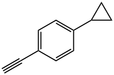 4-乙炔基环丙苯, 1357012-82-8, 结构式