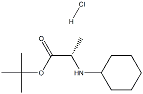 RS-环己基丙氨酸叔丁酯盐酸盐, 135837-46-6, 结构式