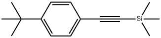 1-(4-tert-butylphenyl)-2-trimethylsilylethyne Struktur