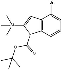 1359828-81-1 tert-Butyl 4-bromo-2-(trimethylsilyl)-1H-indole-1-carboxylate