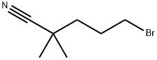 5-bromo-2,2-dimethylPentanenitrile 结构式