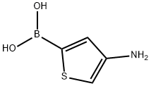 (4-aminothiophen-2-yl)boronic acid 结构式
