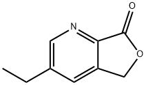 3-ETHYL-FURO[3,4-B]PYRIDIN-7(5H)-ONE, 1360885-08-0, 结构式