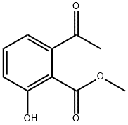 methyl 2-acetyl-6-hydroxybenzoate Structure