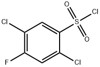 2,5-Dichloro-4-fluorobenzenesulfonyl chloride Structure