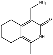 4-(aminomethyl)-1-methyl-5,6,7,8-tetrahydroisoquinolin- Structure