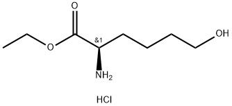 6-Hydroxy-D-norleucine ethyl ester hydrochloride Structure
