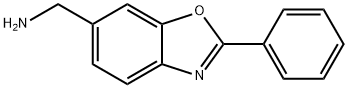 (2-苯基苯并[D]恶唑-6-基)甲胺 结构式