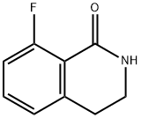 8-氟-3,4-二氢-2H-异喹啉-1-酮, 1368930-77-1, 结构式