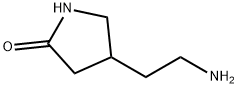 4-(2-aminoethyl)pyrrolidin-2-one Struktur