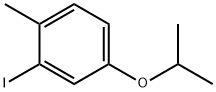 2-Iodo-4-isopropoxy-1-methylbenzene Struktur