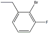 2-bromo-1-ethyl-3-fluorobenzene Struktur