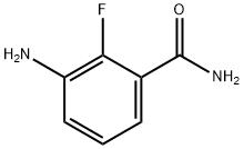 3-氨基-2-氟苯甲酰胺,1369948-83-3,结构式