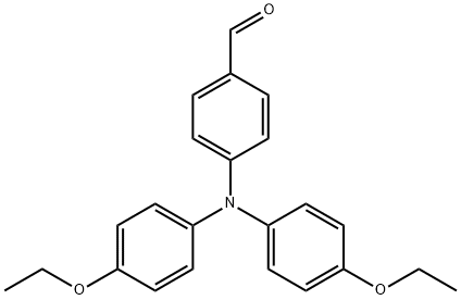 4-[Bis-(4-ethoxy-phenyl)-amino]-benzaldehyde Structure