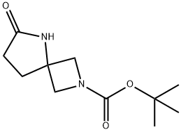 tert-butyl 6-oxo-2,5-diazaspiro[3.4]octane-2-carboxylate Structure