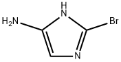 2-溴-1H-咪唑-5-胺 结构式