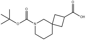 6-(TERT-BUTOXYCARBONYL)-6-AZASPIRO[3.5]NONANE-2-CARBOXYLIC ACID|6-(TERT-BUTOXYCARBONYL)-6-AZASPIRO[3.5]NONANE-2-CARBOXYLIC ACID